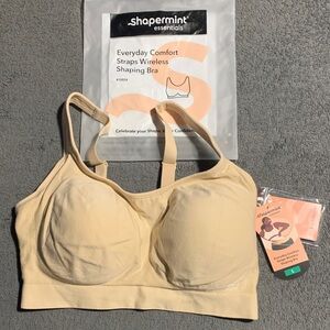 Shapermint Essentials Everyday Comfort Bra - Soft Cream